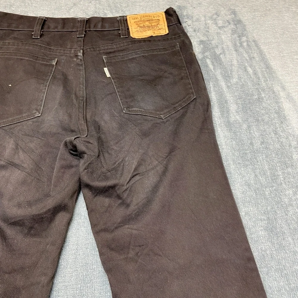 Vintage Levi's 530 Jeans Mens 30 33x36 Black Straight Leg Casual Streetwear
